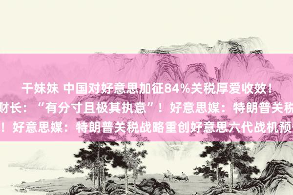 干妹妹 中国对好意思加征84%关税厚爱收效！欧盟反制好意思国，法财长：“有分寸且极其执意”！好意思媒：特朗普关税战略重创好意思六代战机预备